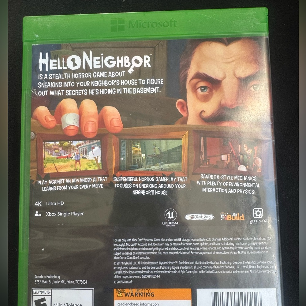 Hello Neighbor Microsoft Xbox One - Picture 2 of 4